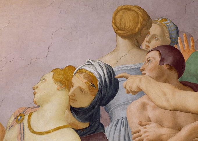Michelangelo's Last Judgement Detail