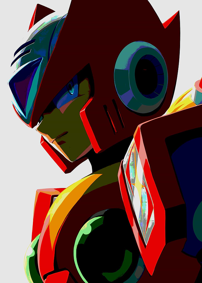 Mega Man Zero character portrait