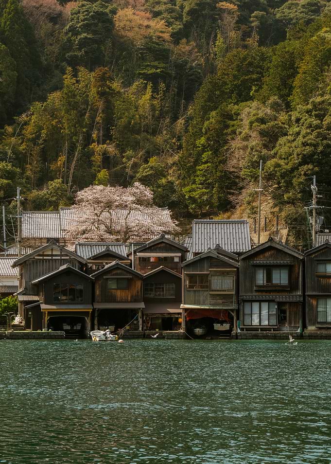 Ine Funaya Fishing Village in Japan