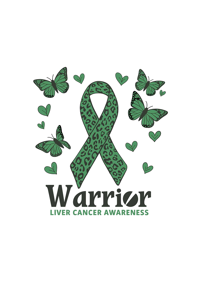 Liver Cancer Awareness Warrior Design
