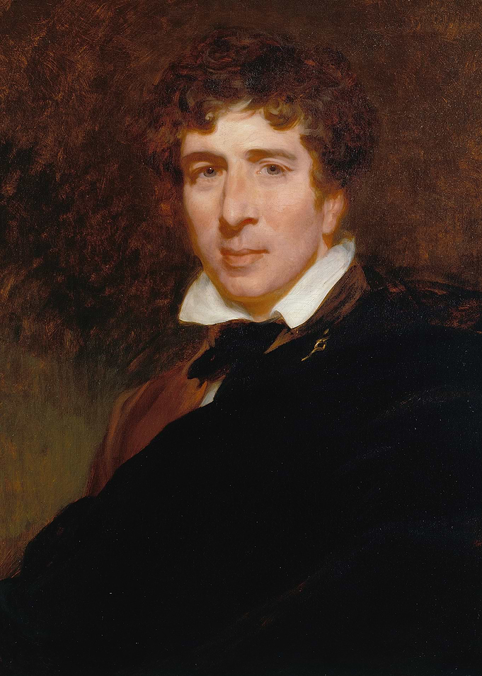 Portrait of a Man in Dark Coat