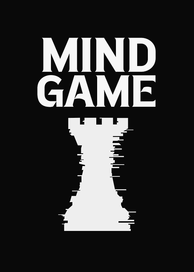Mind Game Chess Rook Illustration
