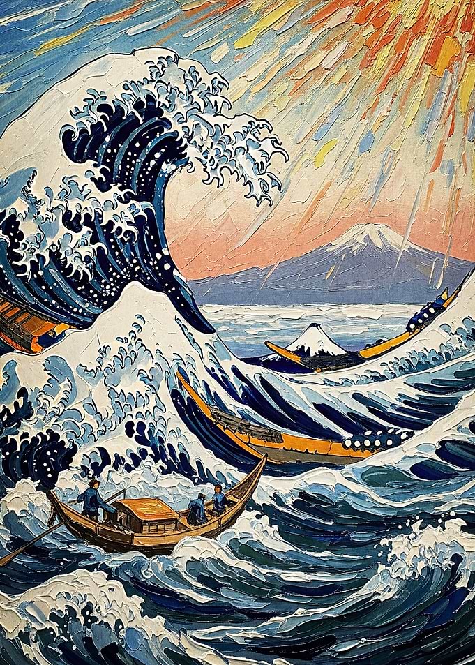The Great Wave Kanagawa Inspired