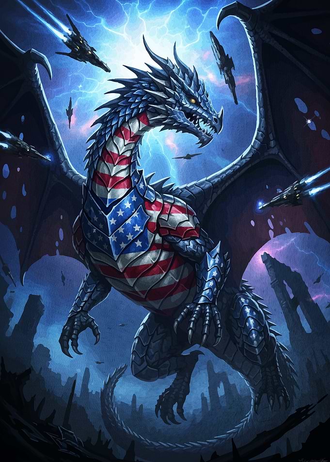 American Dragon Spaceships