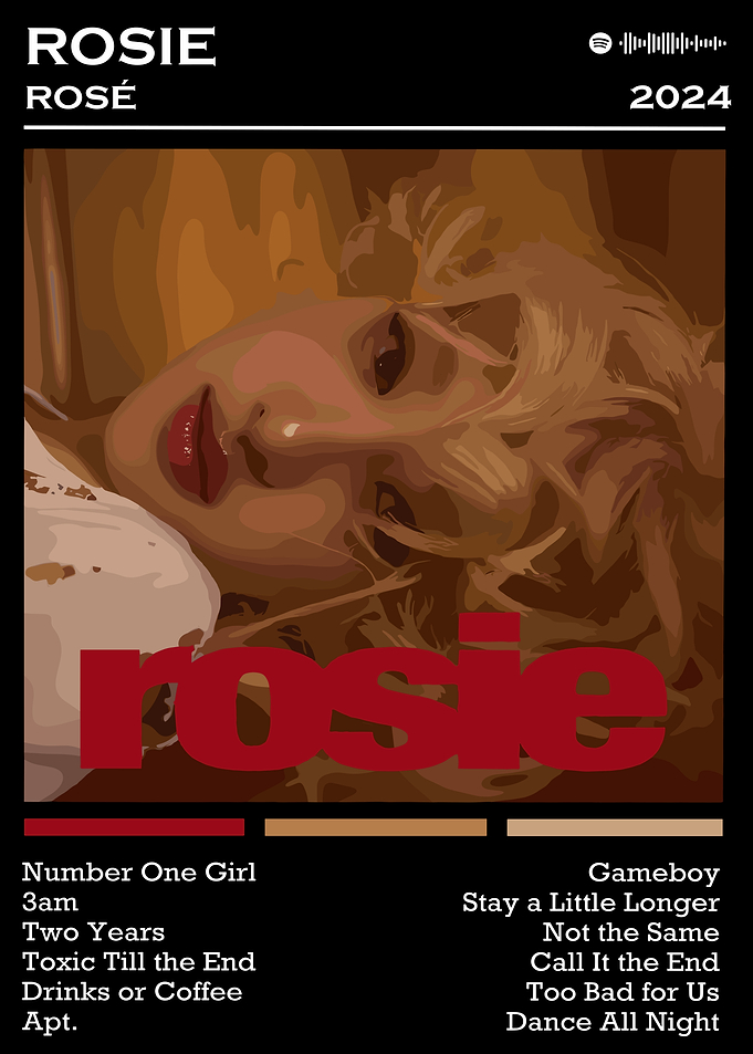 Rosie Rosé Album Cover 2024