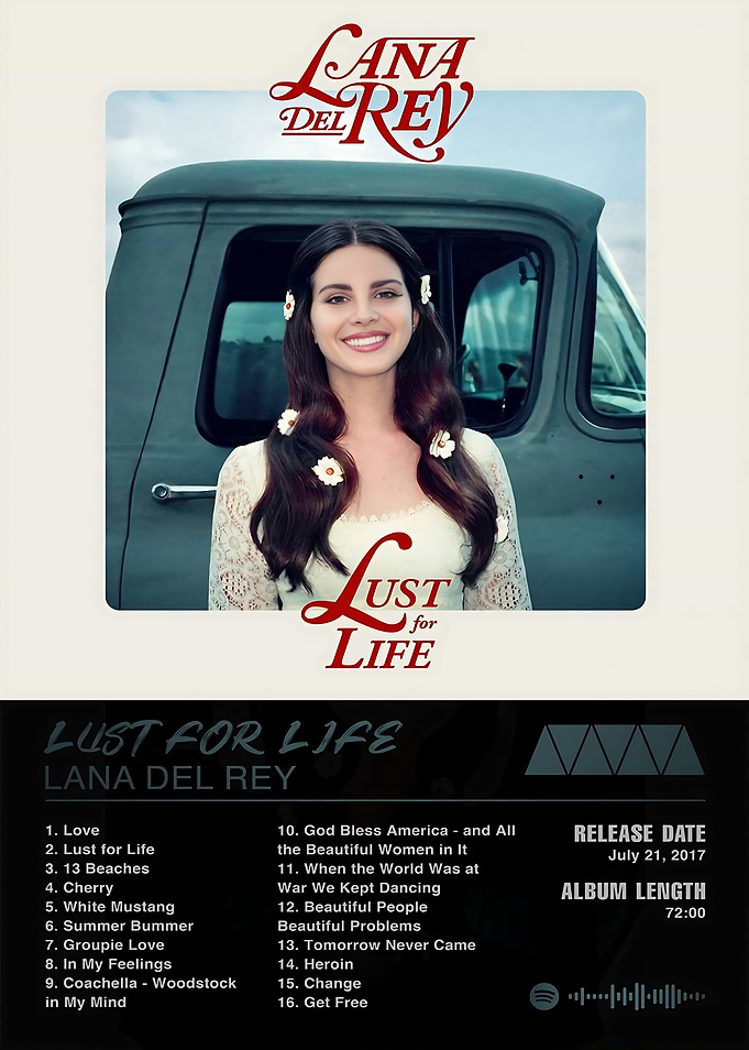 Lana Del Rey - Lust for Life