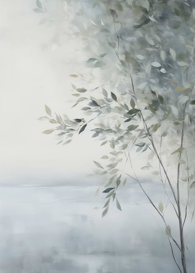 Serene Tree Branch Art