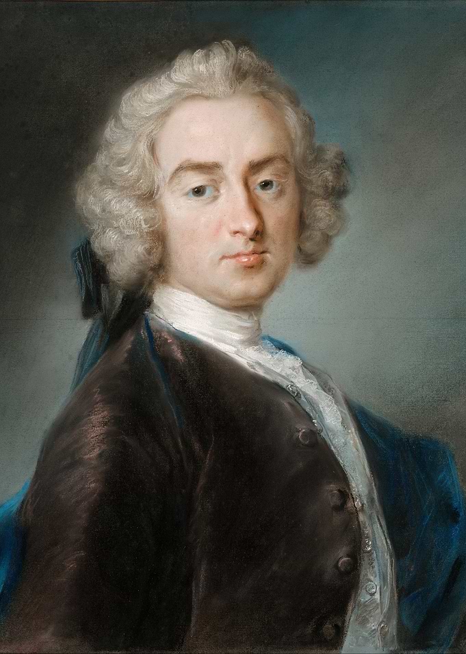 Portrait of a man in wig