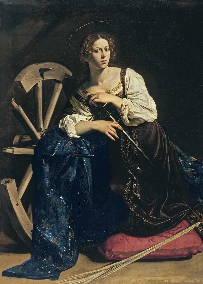 Saint Catherine of Alexandria Painting