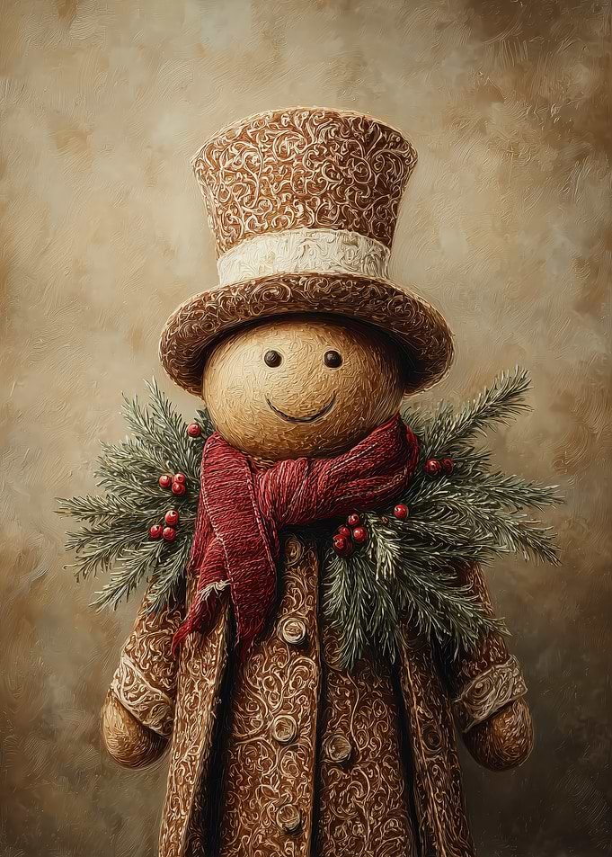 Festive Gingerbread Man