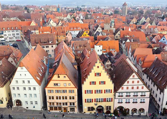 Rothenburg ob der Tauber cityscape