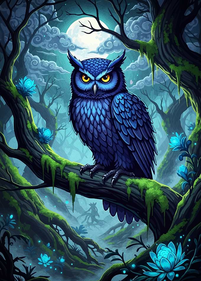 Owl Enchanted Forest