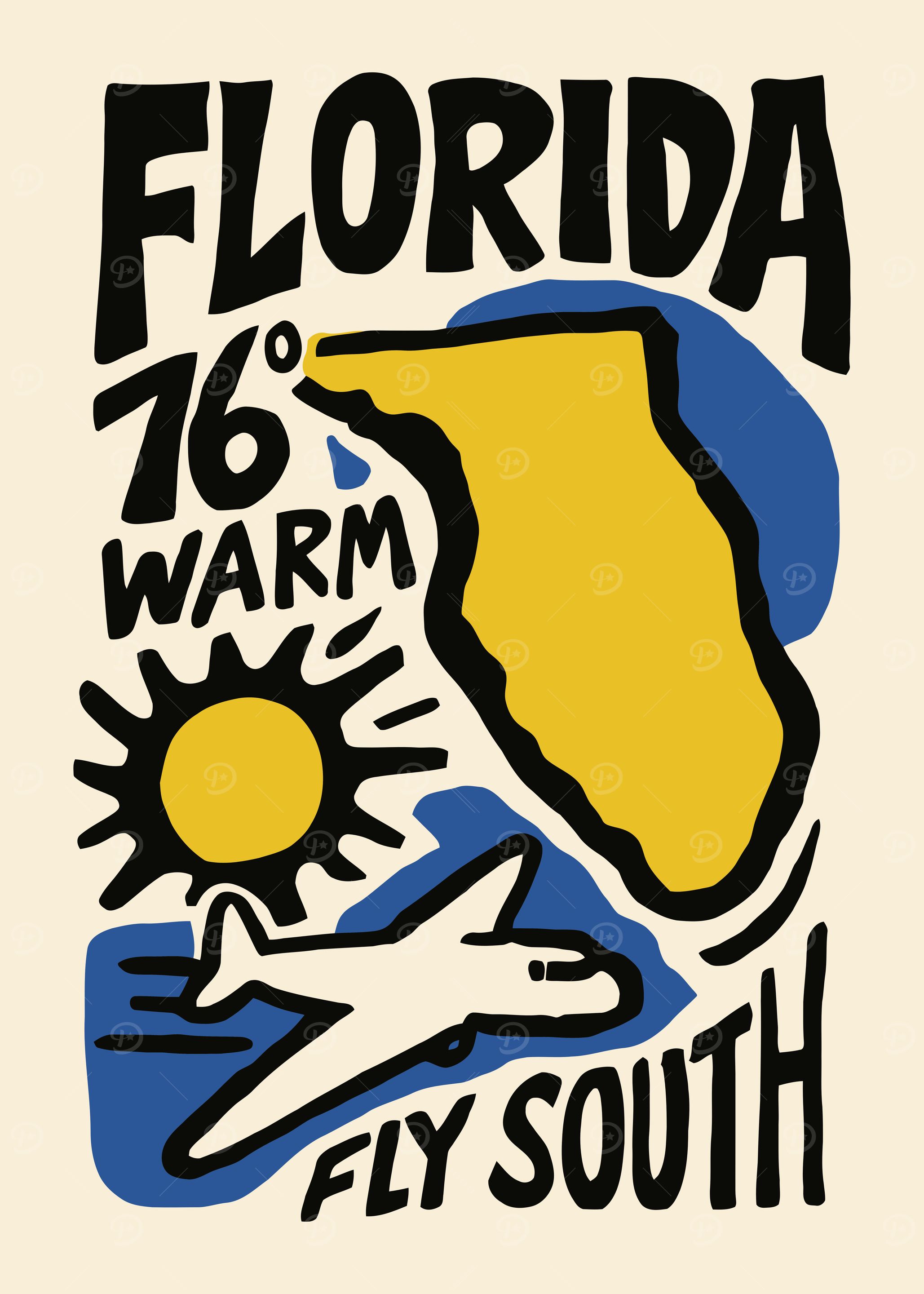 Florida Travel Poster