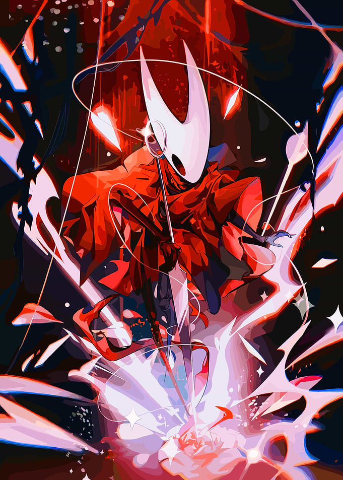 Hornet from Hollow Knight fanart