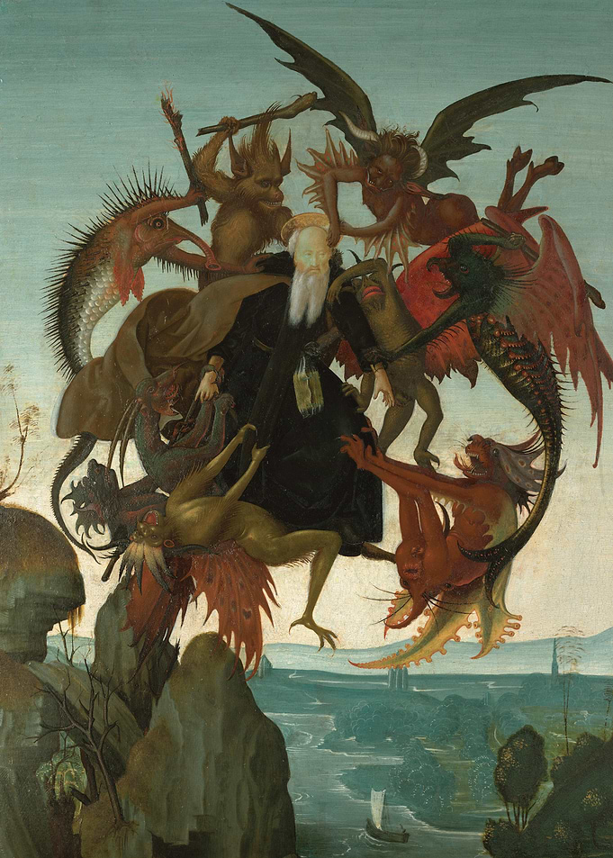 Saint Anthony Tormented by Demons Painting