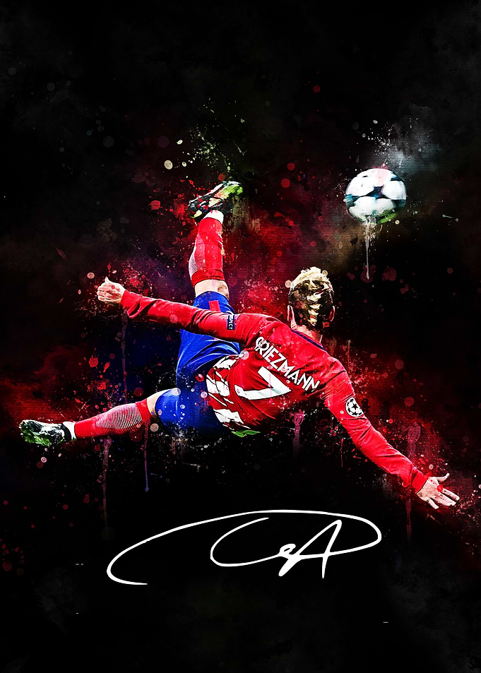 Griezmann Bicycle Kick