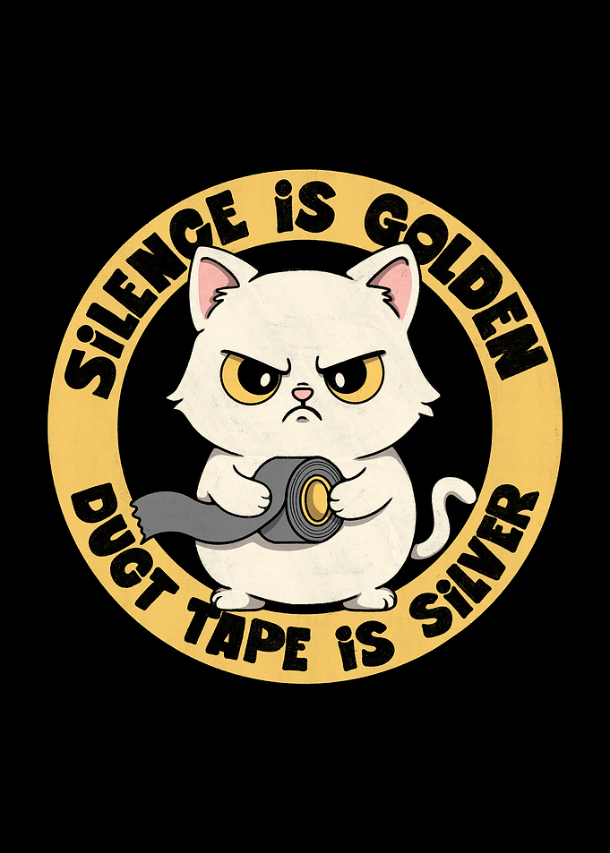Silence is Golden, Duct Tape is Silver