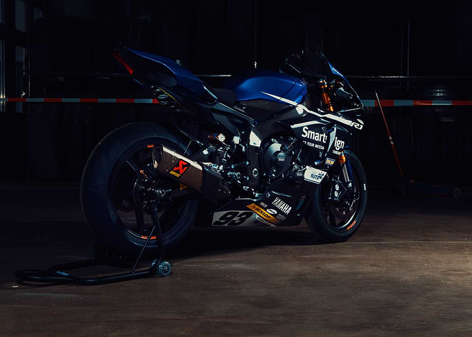 Yamaha R1 Racing Motorcycle