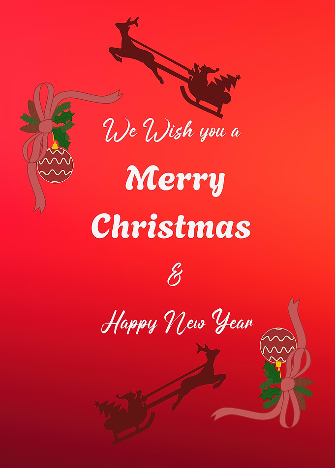 Merry Christmas and Happy New Year