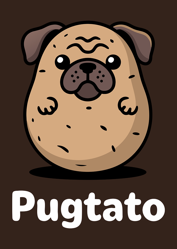 Pugtato: Pug and Potato Pun