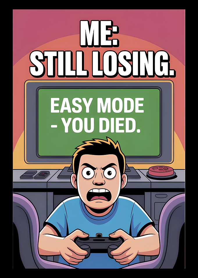 Gamer Frustration: Still Losing