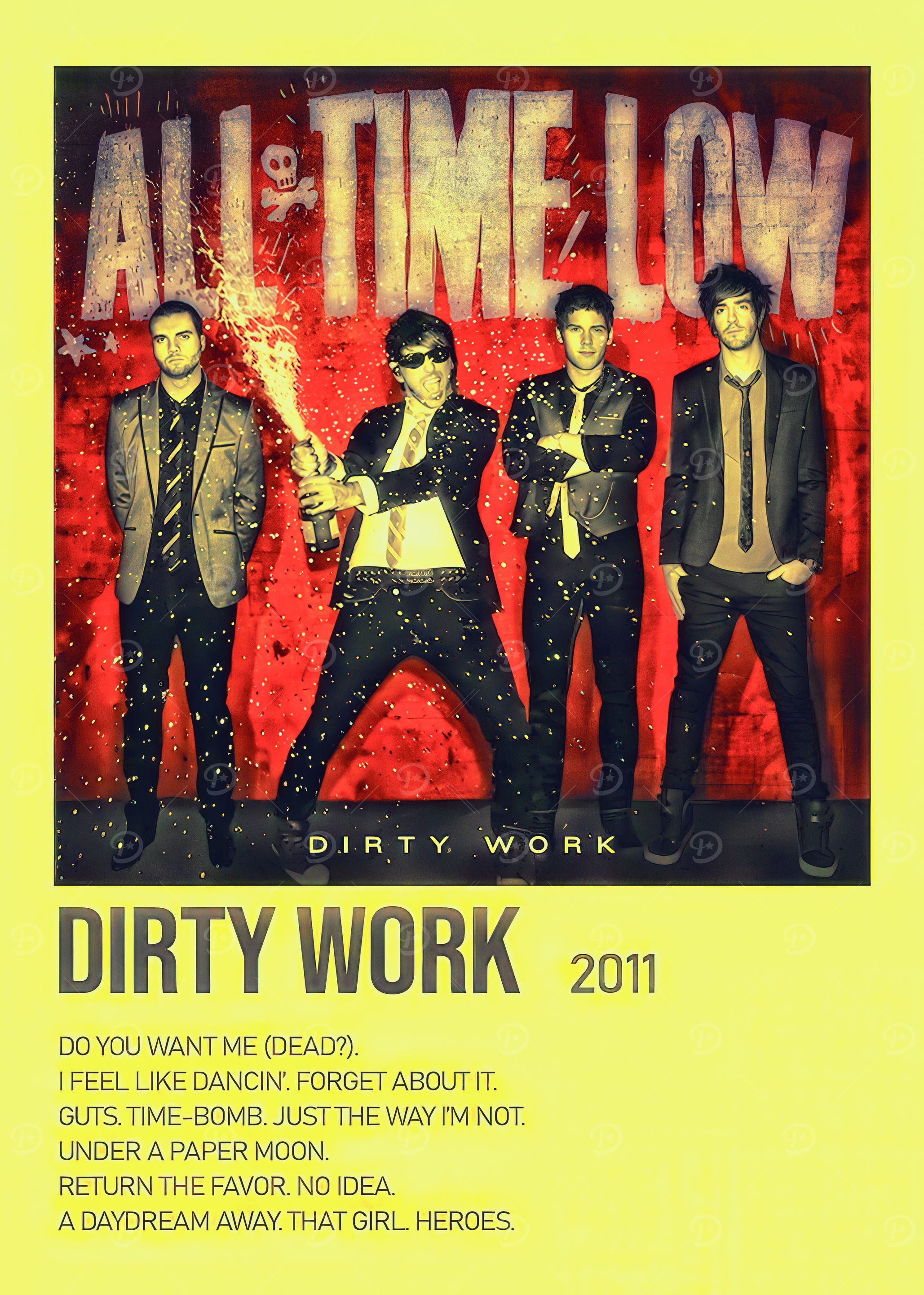 All Time Low - Dirty Work Album