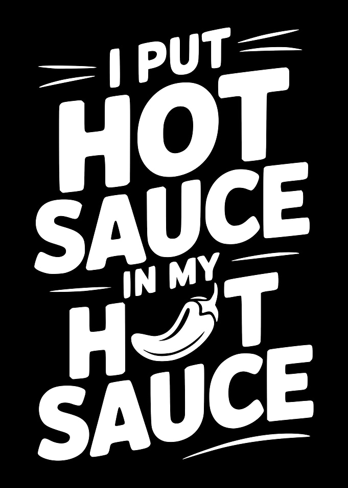 I Put Hot Sauce In My Hot Sauce
