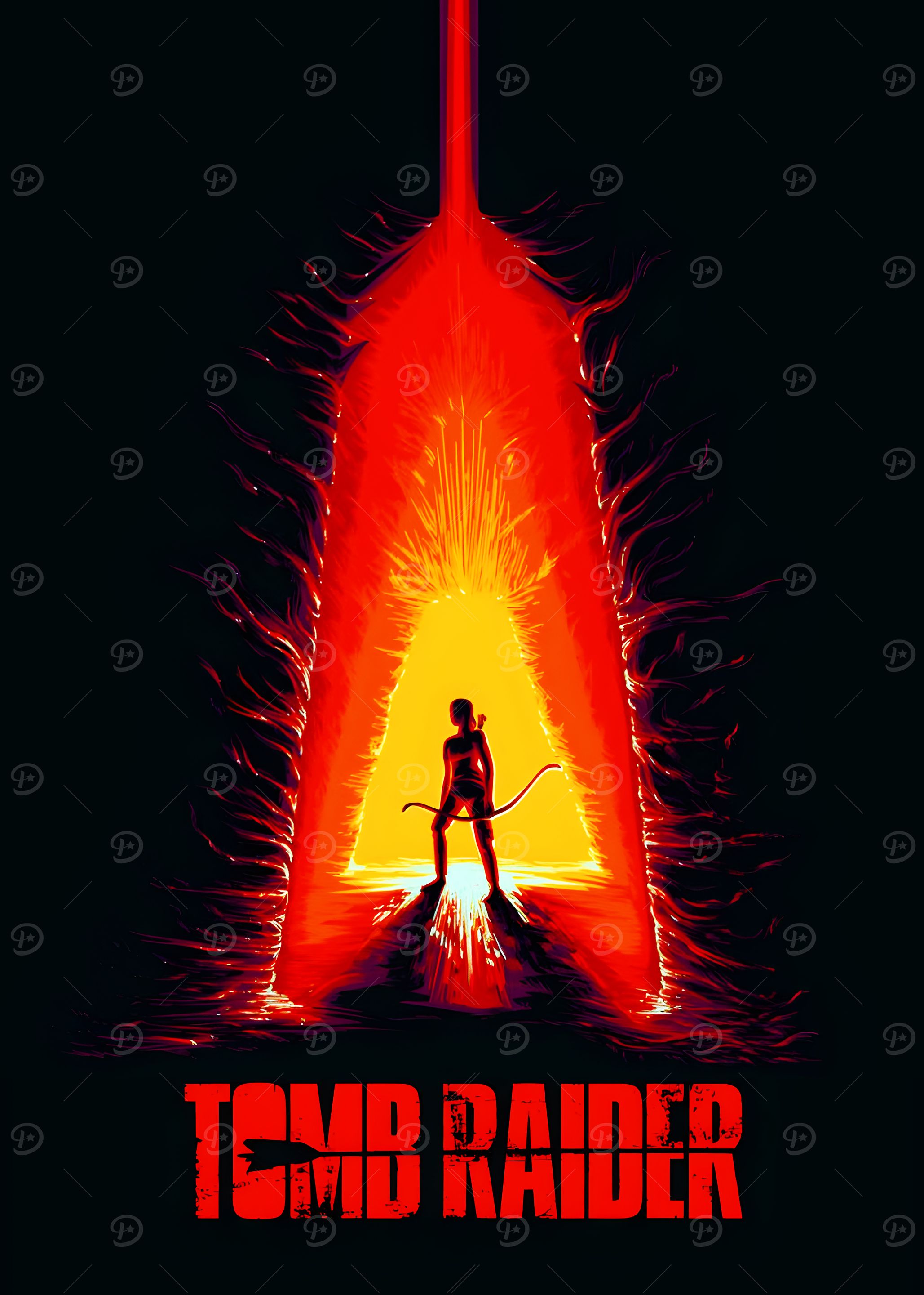 Tomb Raider Poster Art