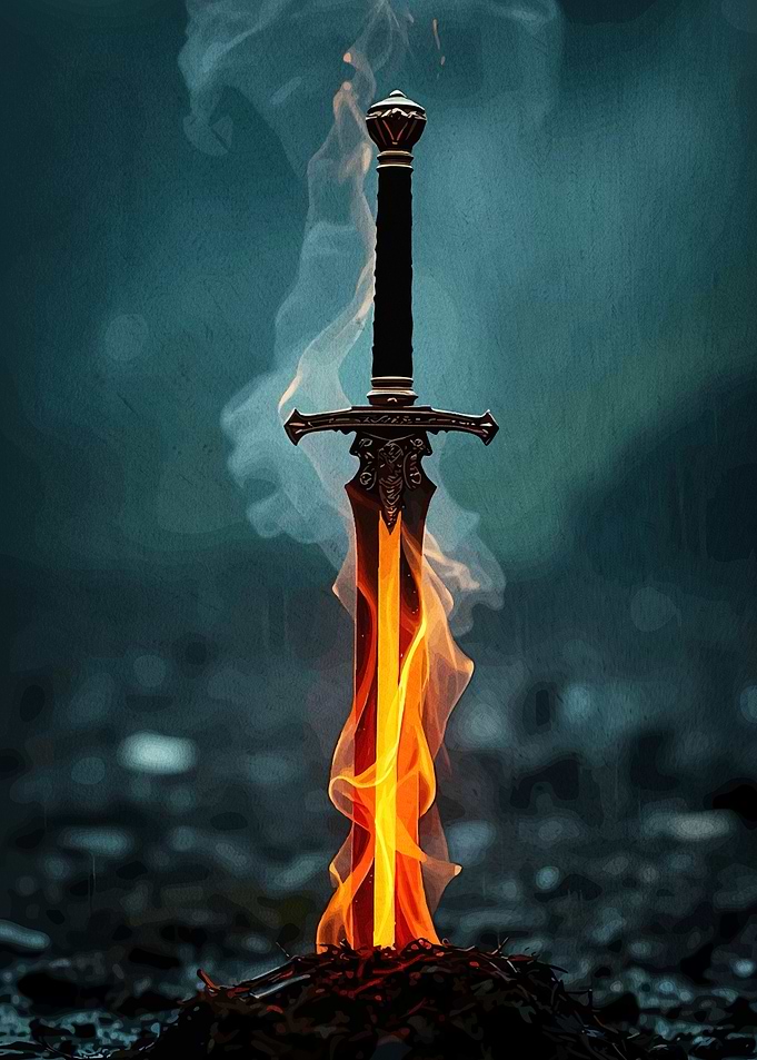 Flaming Sword