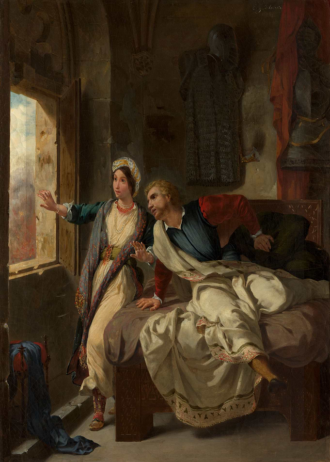 Rebecca and the Wounded Ivanhoe
