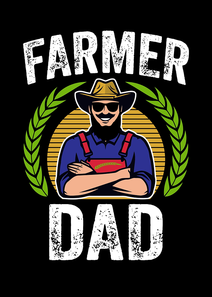 Farmer Dad Graphic