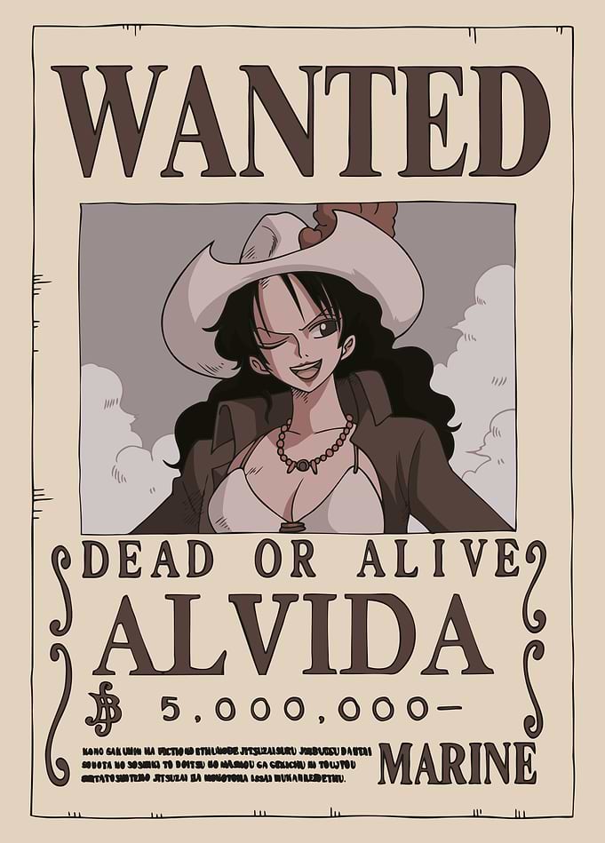 Alvida Wanted