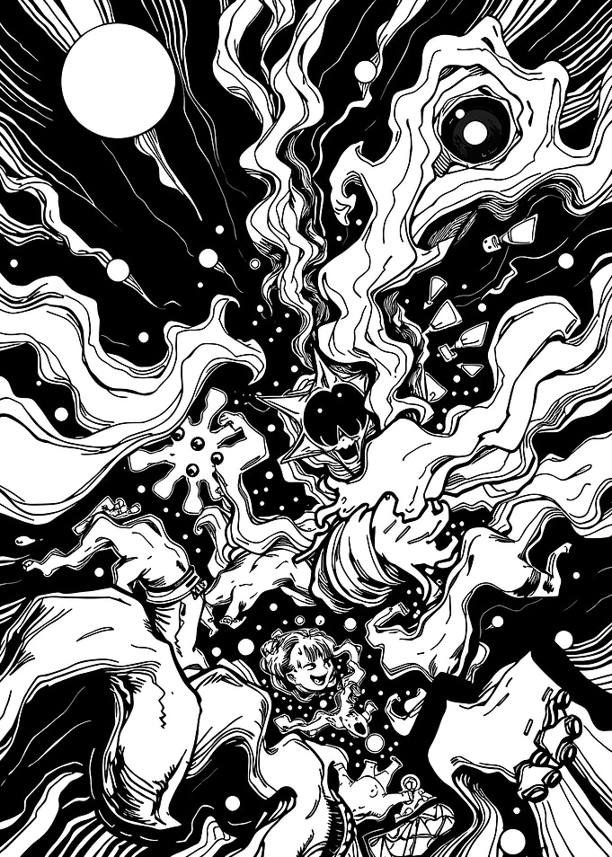 Manga Fantasy Illustration