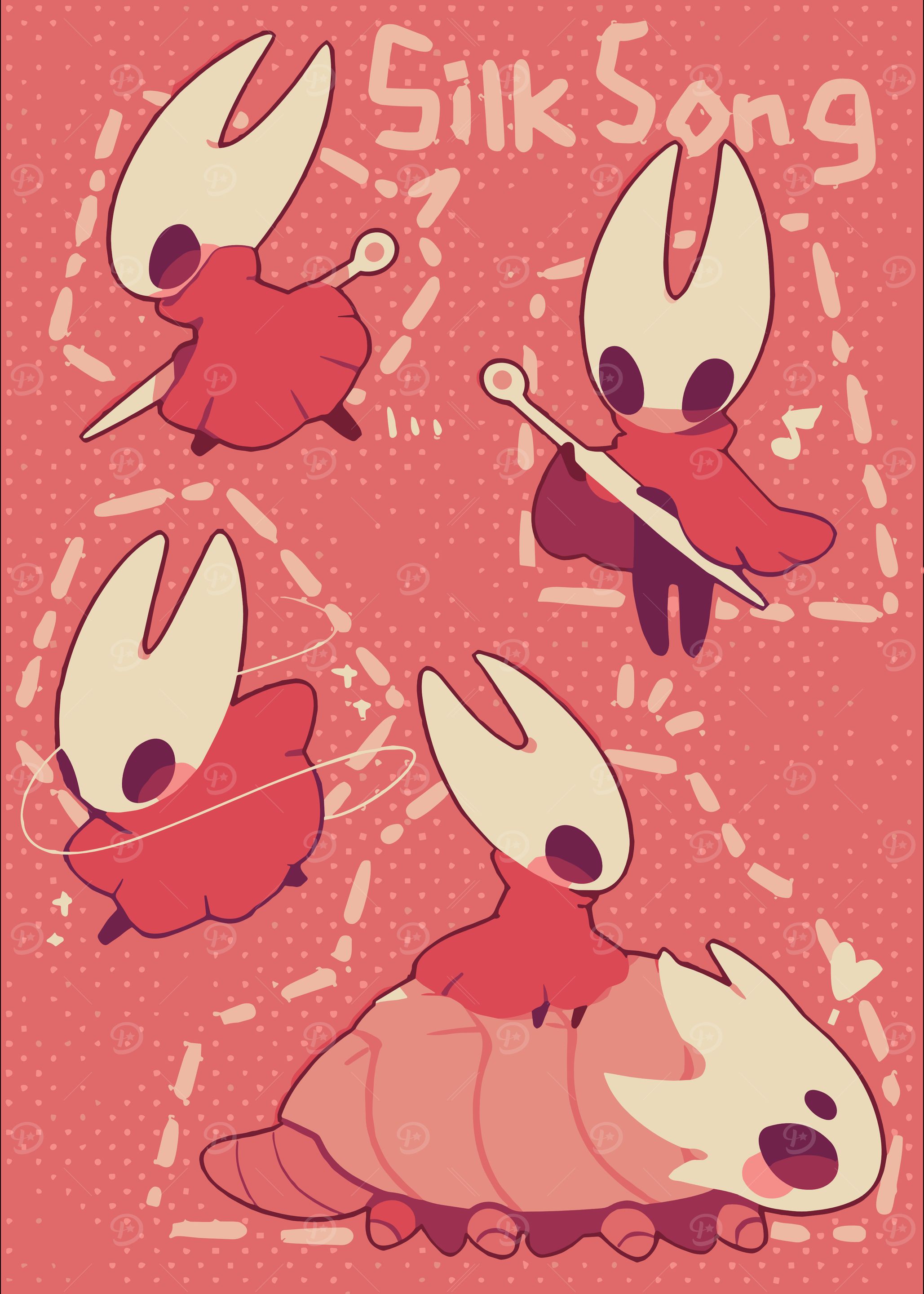 Hollow Knight: Silksong - Hornet Illustration