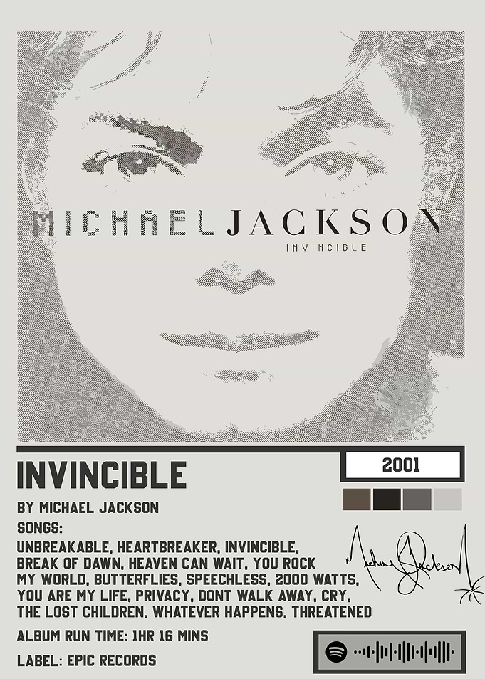 Michael Jackson Invincible Album