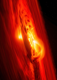 Fiery Space Phenomenon. The rogue planet Cha 1107-7626