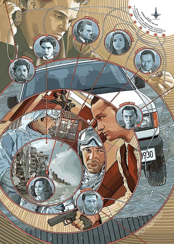 Inception Movie Poster Art