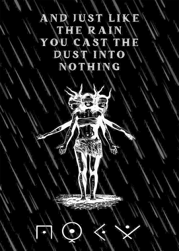 Rain, Dust, and the Three-Headed Figure