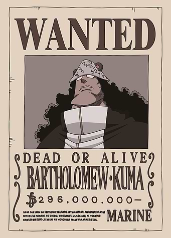 Bartholomew Kuma Wanted