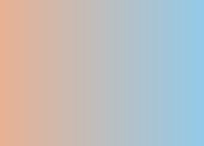 Gradient Background: Peach to Blue