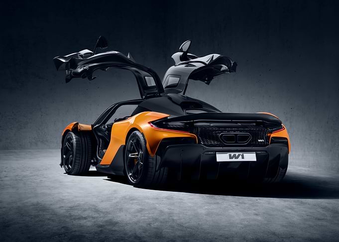 Orange and Black Sports Car