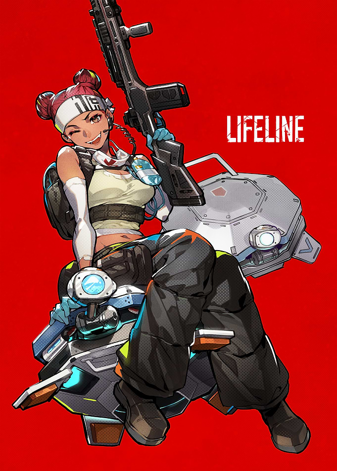 Lifeline Apex Legends Illustration