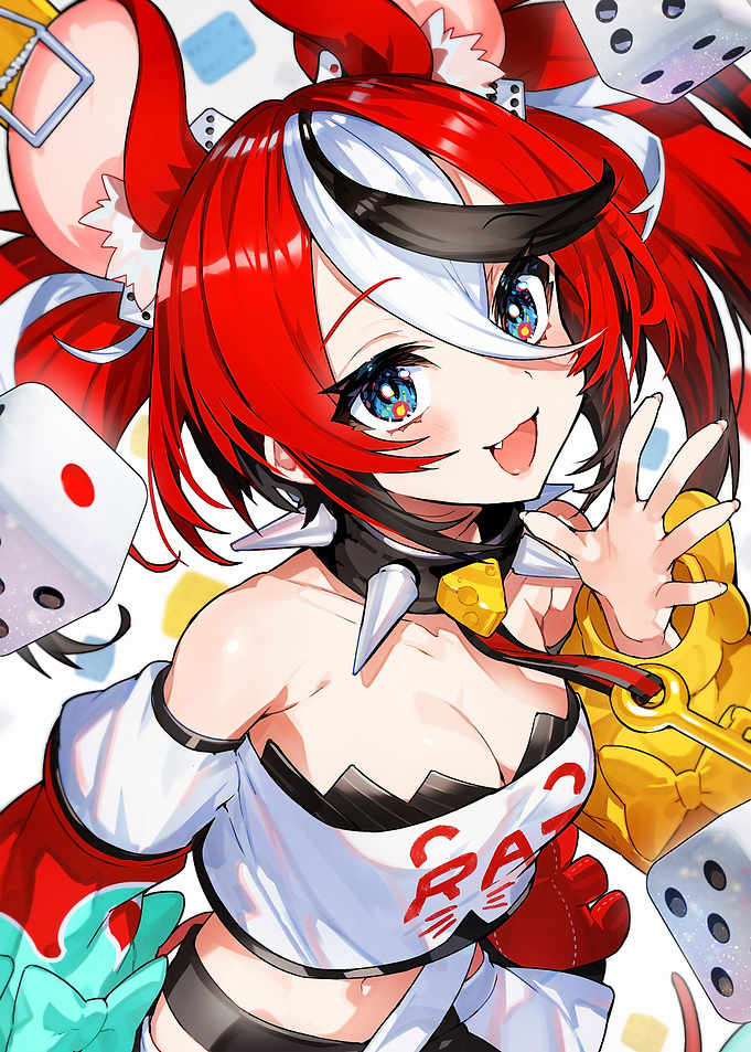 Hakoz Baelz Anime Girl Portrait
