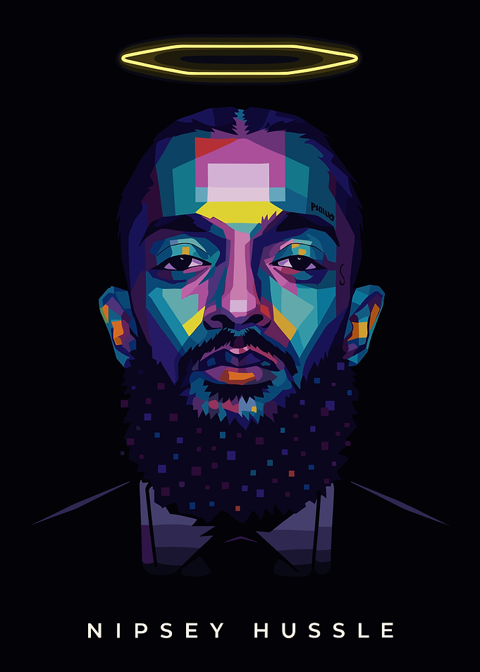 Nipsey Hussle Wpap Art