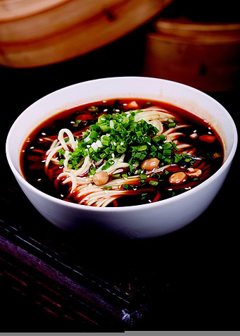 Bowl of Asian Noodles with Broth