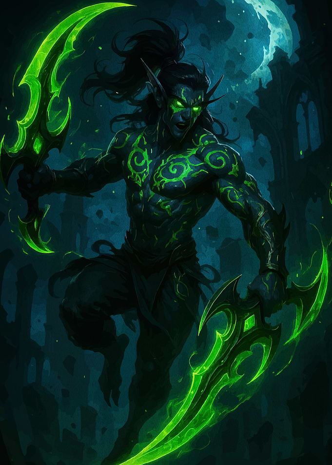Demon Hunter with Glaives