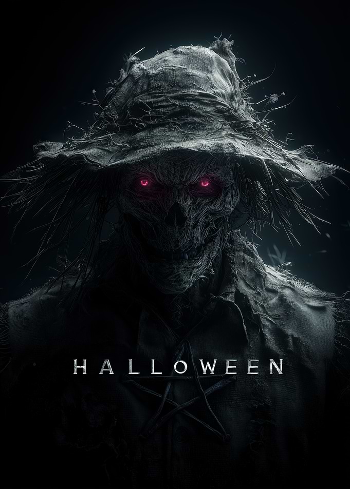 Creepy Halloween Scarecrow
