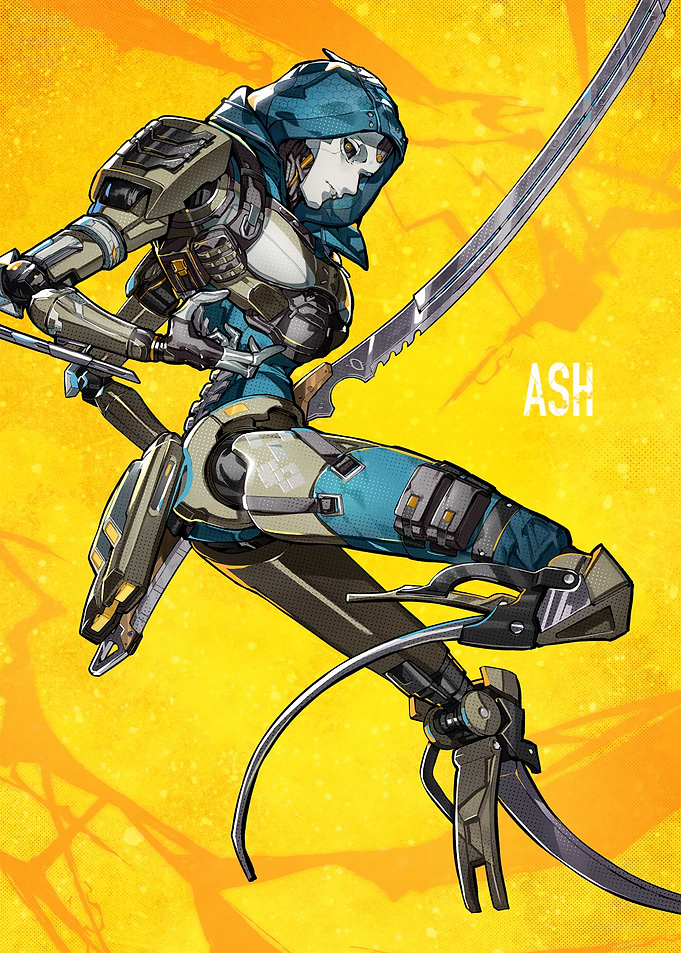Ash from Apex Legends artwork