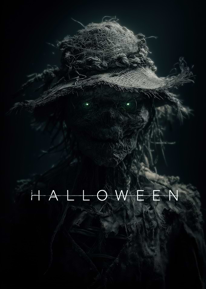 Creepy Halloween Scarecrow