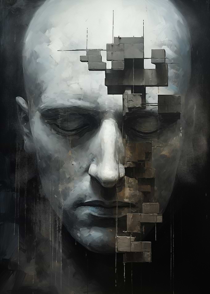 Abstract Surreal Portrait